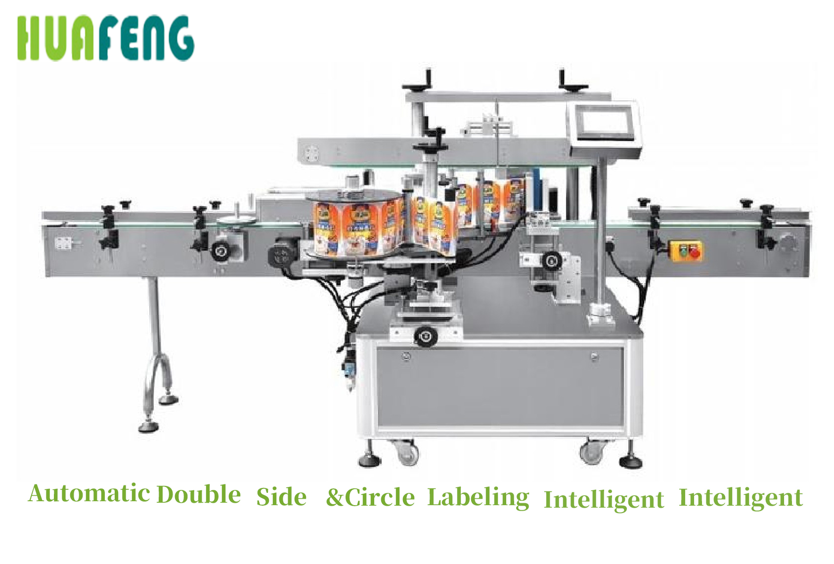 Automatic Double Side &Circle Labeling Intelligent Machine